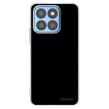 Picasee silikonski prozorni ovitek za Honor X8c - Black Bliss