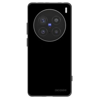 Picasee silikonski črni ovitek za Vivo X200 Pro - Black Bliss