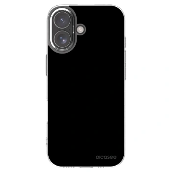 Picasee silikonski prozorni ovitek za Apple iPhone 17 - Black Bliss