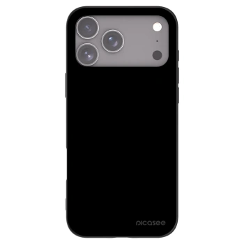 Picasee silikonski črni ovitek za Apple iPhone 17 Pro Max - Black Bliss