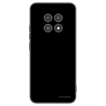 Picasee silikonski črni ovitek za Realme 12X - Black Bliss