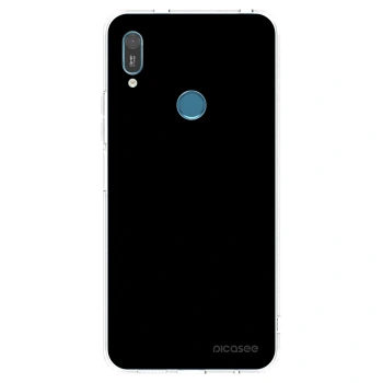 Picasee silikonski prozorni ovitek za Huawei Y6 2019 - Black Bliss