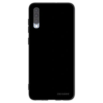 Picasee silikonski črni ovitek za Samsung Galaxy A70 A705F - Black Bliss