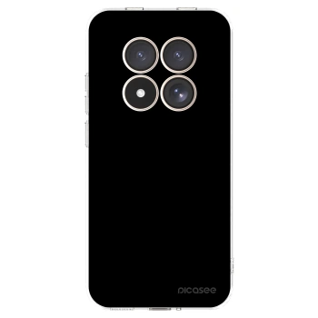 Picasee silikonski prozorni ovitek za Xiaomi Redmi Note 15 Pro 4G - Black Bliss