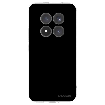 Picasee silikonski prozorni ovitek za Xiaomi Redmi Note 15 Pro+ - Black Bliss