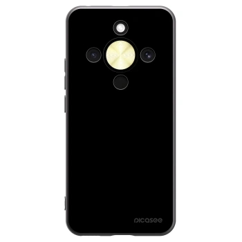 Picasee silikonski črni ovitek za Honor Magic8 Lite 5G - Black Bliss