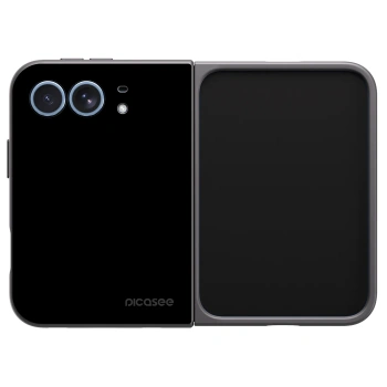 Picasee silikonski črni ovitek za Apple iPhone Duo - Black Bliss