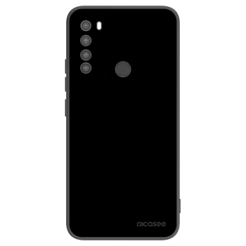 Picasee silikonski črni ovitek za Xiaomi Redmi Note 8 - Black Bliss