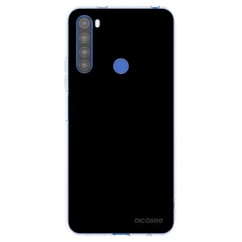 Picasee silikonski prozorni ovitek za Xiaomi Redmi Note 8T - Black Bliss