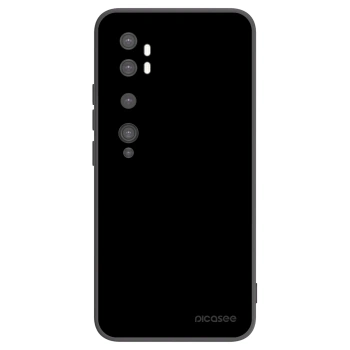 Picasee silikonski črni ovitek za Xiaomi Mi Note 10 (Pro) - Black Bliss