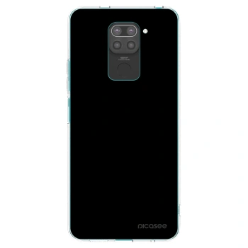Picasee silikonski črni ovitek za Xiaomi Redmi Note 9 - Black Bliss