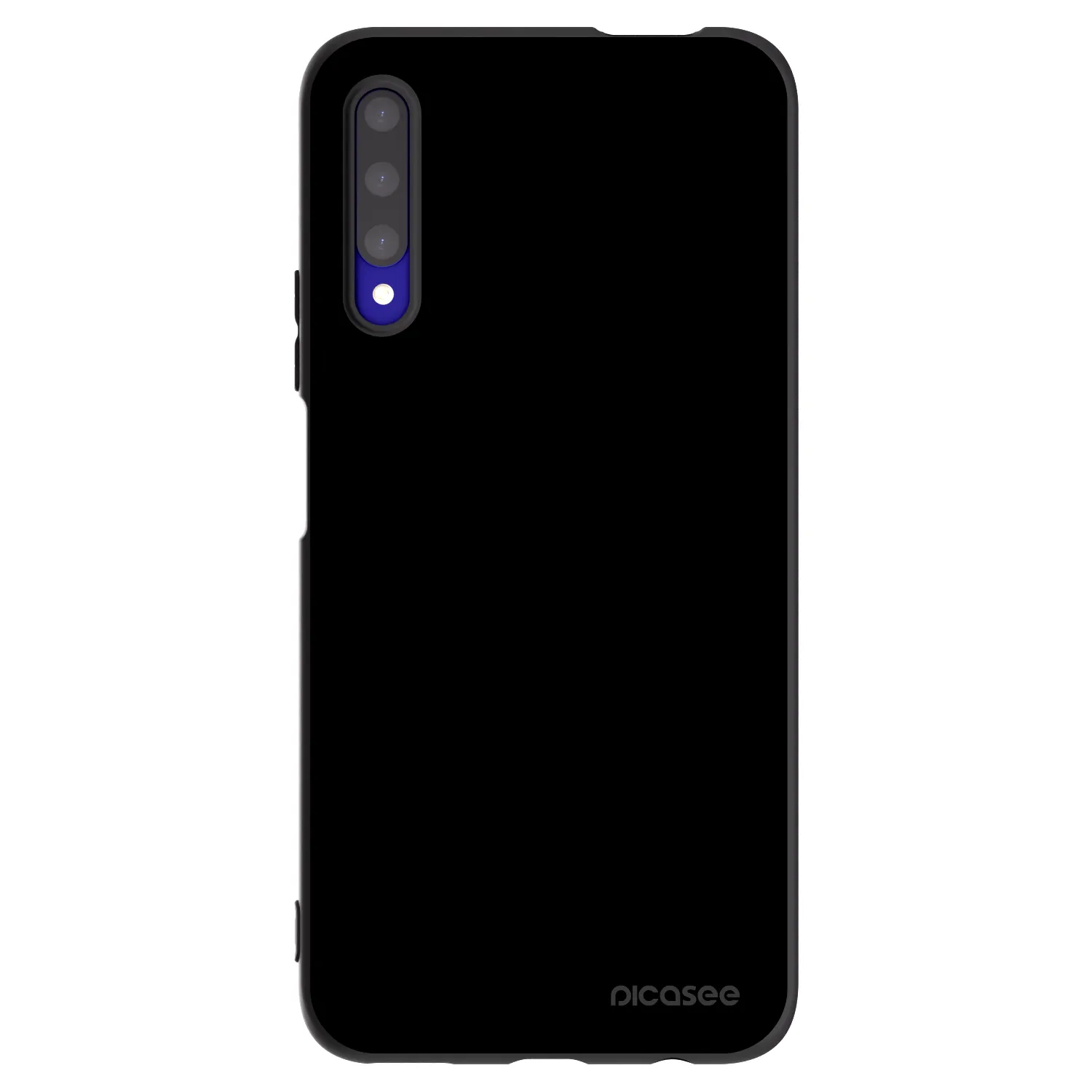 Picasee silikonski črni ovitek za Honor 9X Pro - Black Bliss