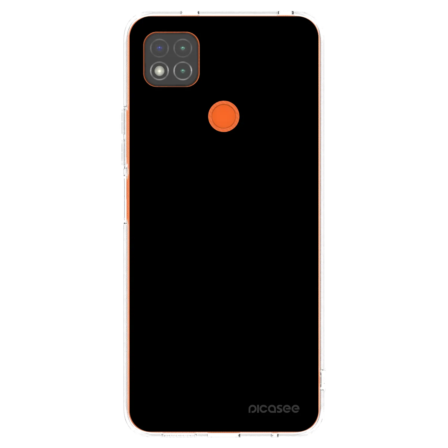 Picasee silikonski prozorni ovitek za Xiaomi Redmi 9C - Black Bliss