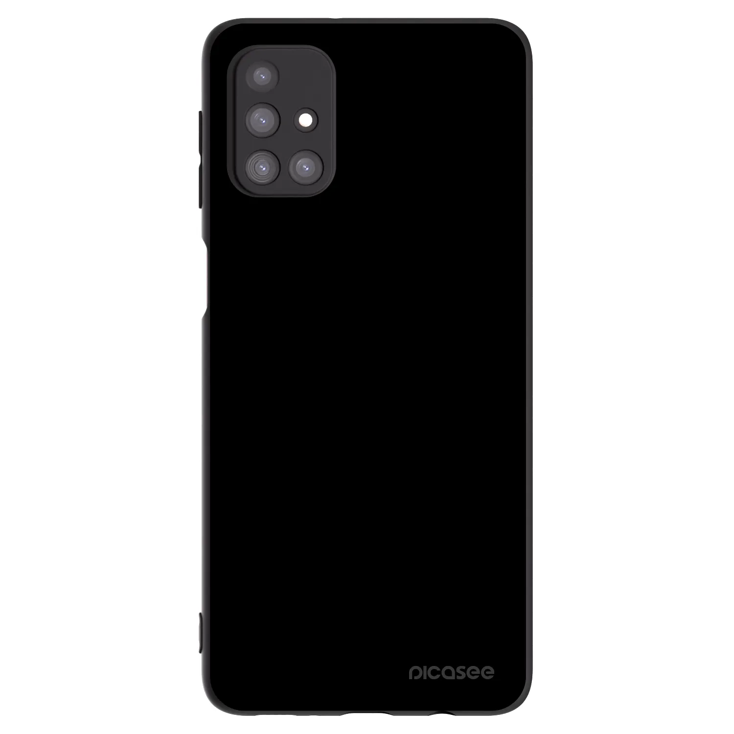Picasee silikonski črni ovitek za Samsung Galaxy M31s - Black Bliss