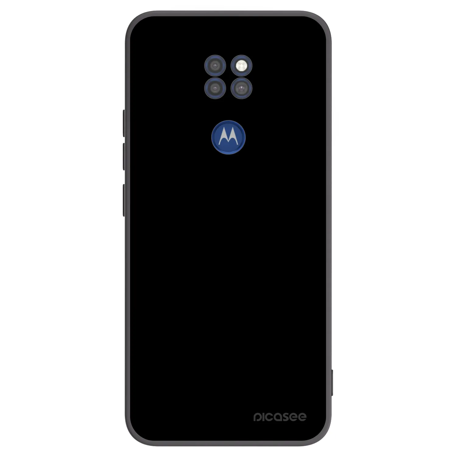 Picasee silikonski črni ovitek za Motorola Moto G9 Play - Black Bliss