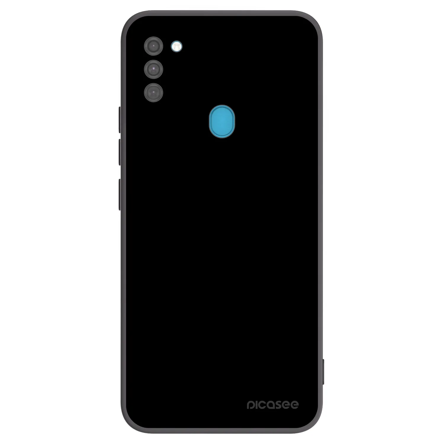 Picasee silikonski črni ovitek za Samsung Galaxy M11 - Black Bliss