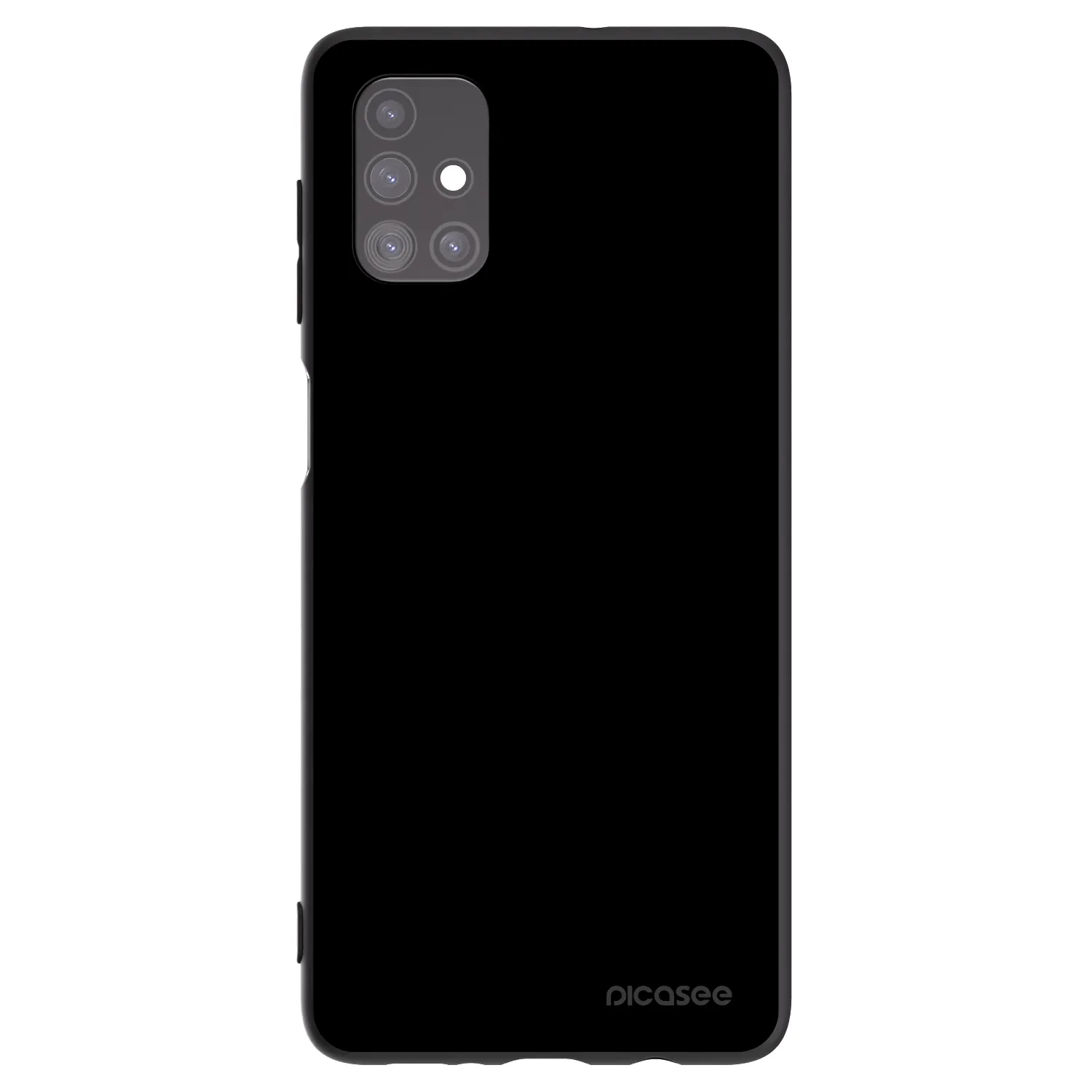 Picasee silikonski črni ovitek za Samsung Galaxy M51 M515F - Black Bliss