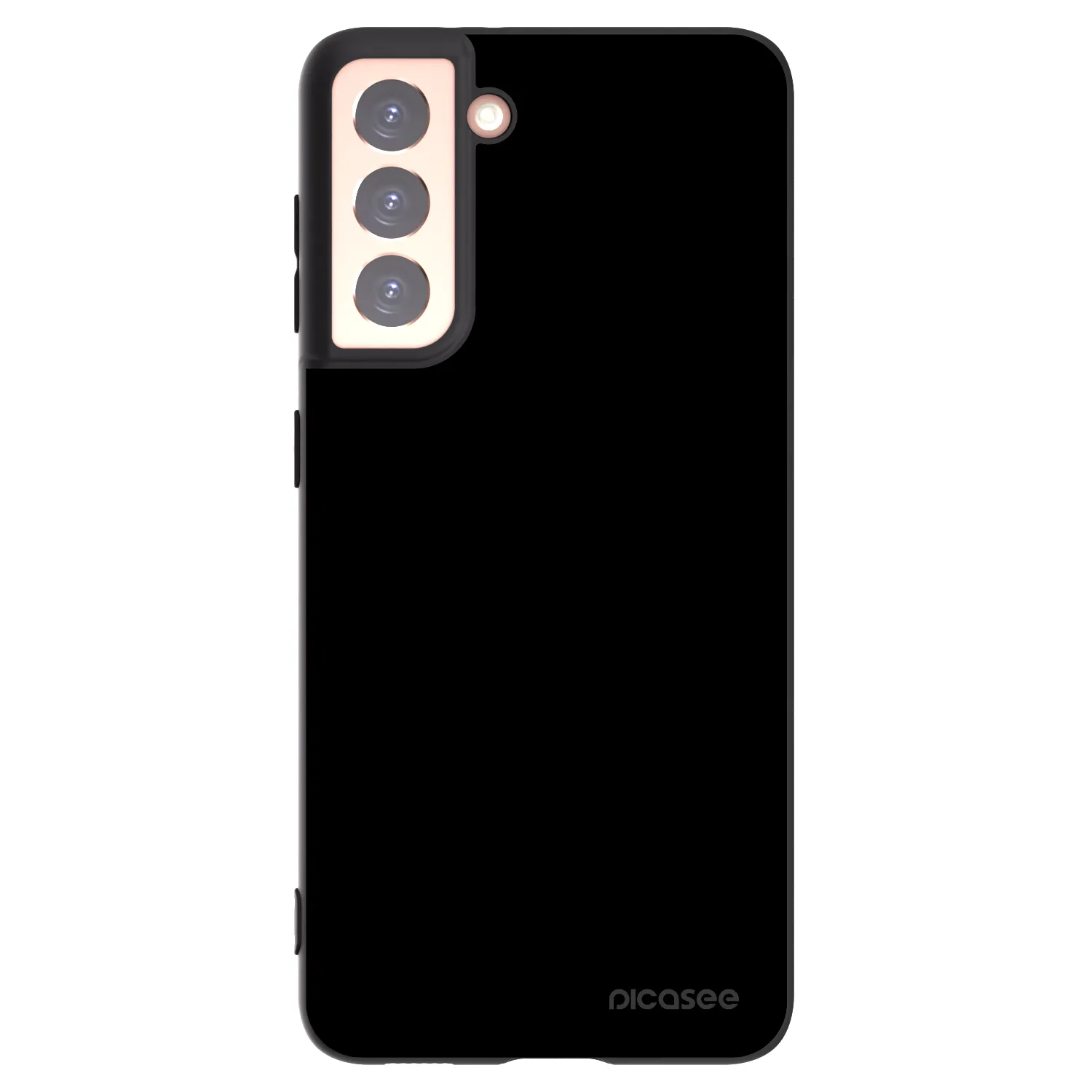 Picasee silikonski črni ovitek za Samsung Galaxy S21 5G G991B - Black Bliss