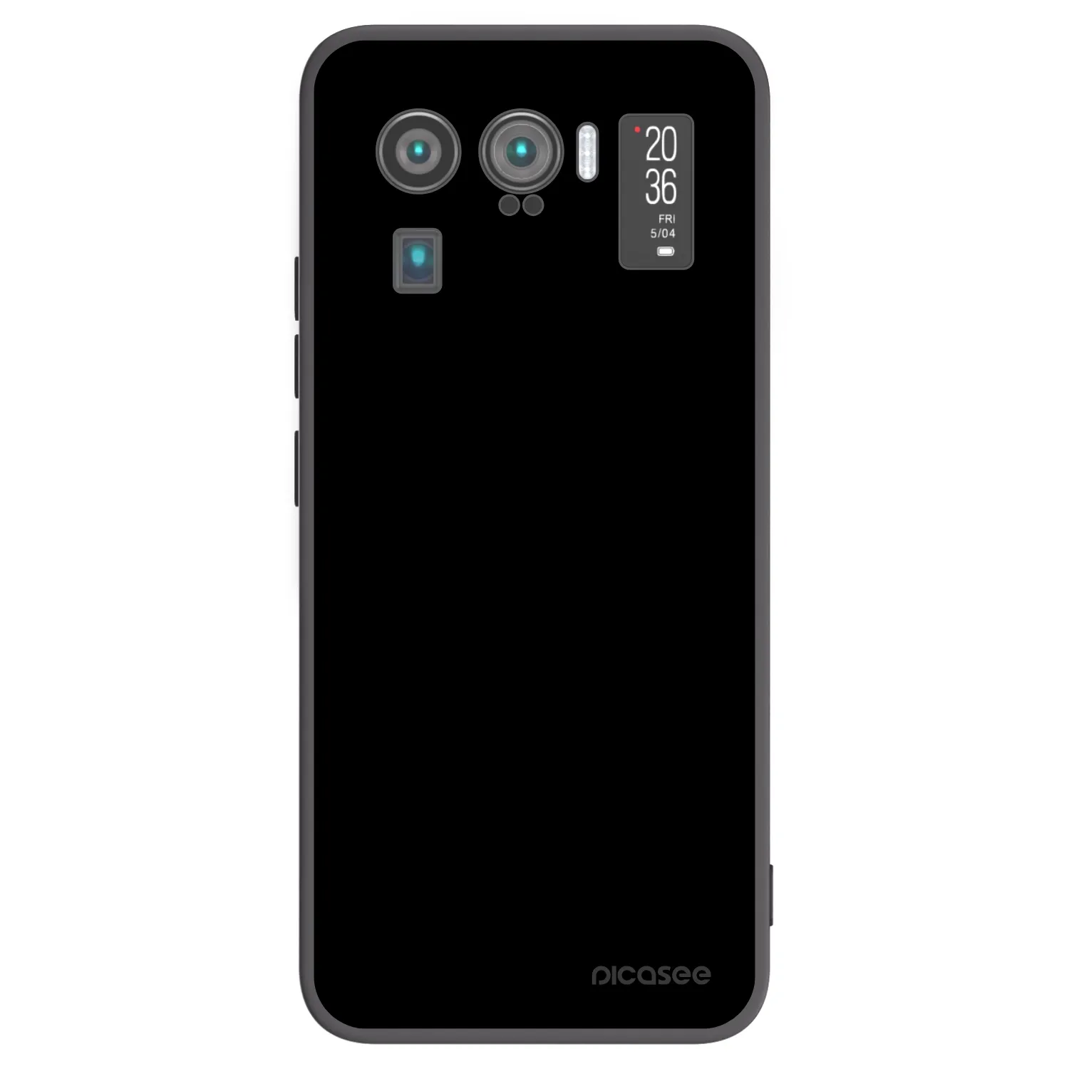 Picasee silikonski črni ovitek za Xiaomi Mi 11 Ultra - Black Bliss