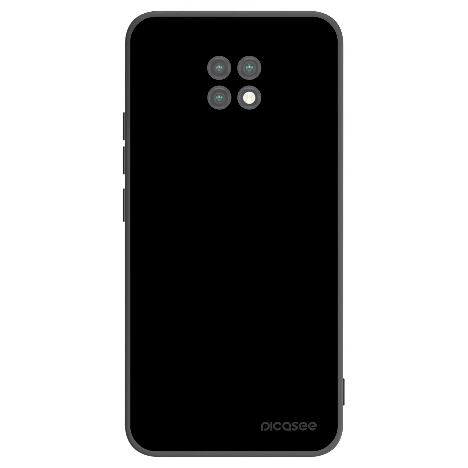 Picasee silikonski črni ovitek za Xiaomi Redmi Note 9T - Black Bliss