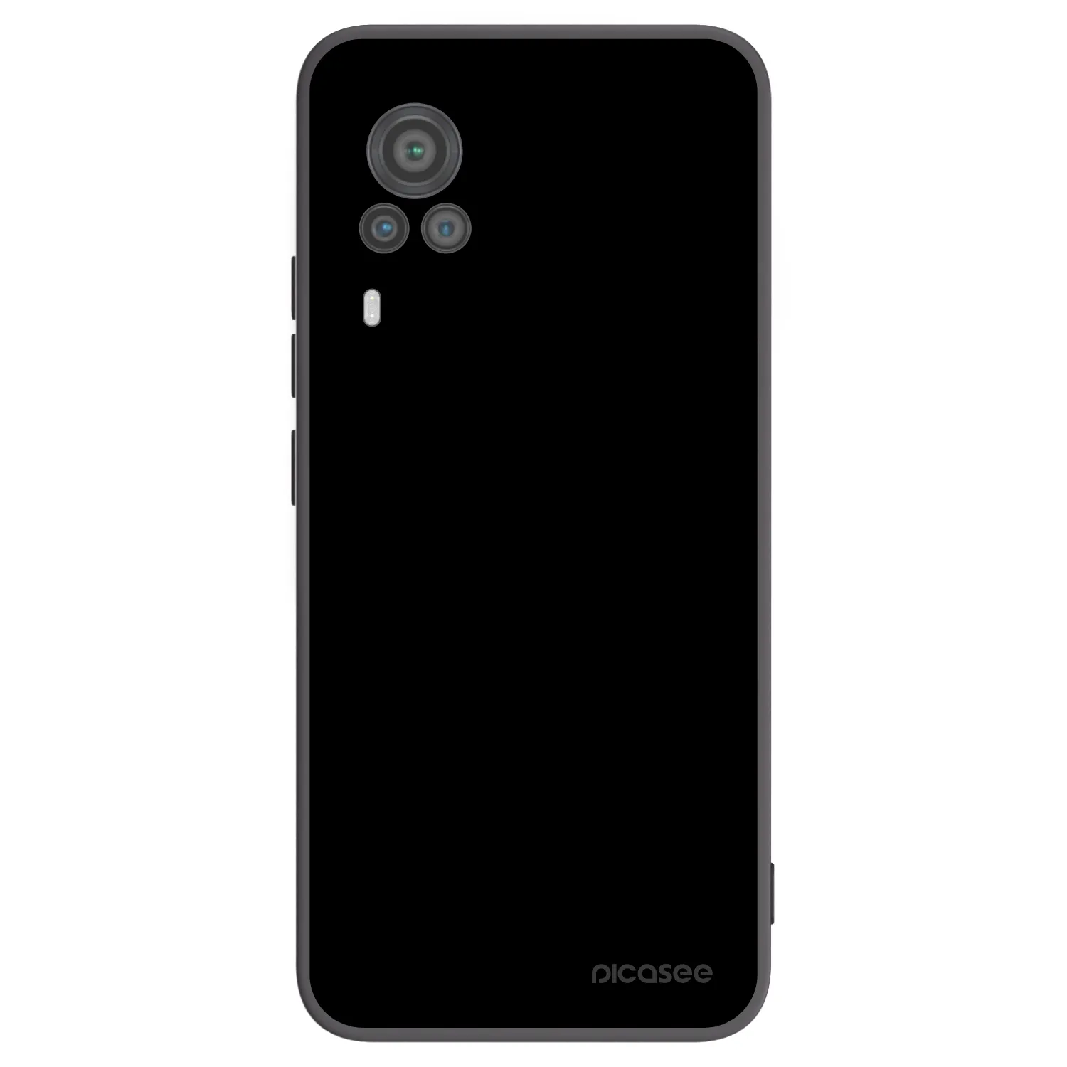 Picasee silikonski črni ovitek za Vivo X60 Pro 5G - Black Bliss
