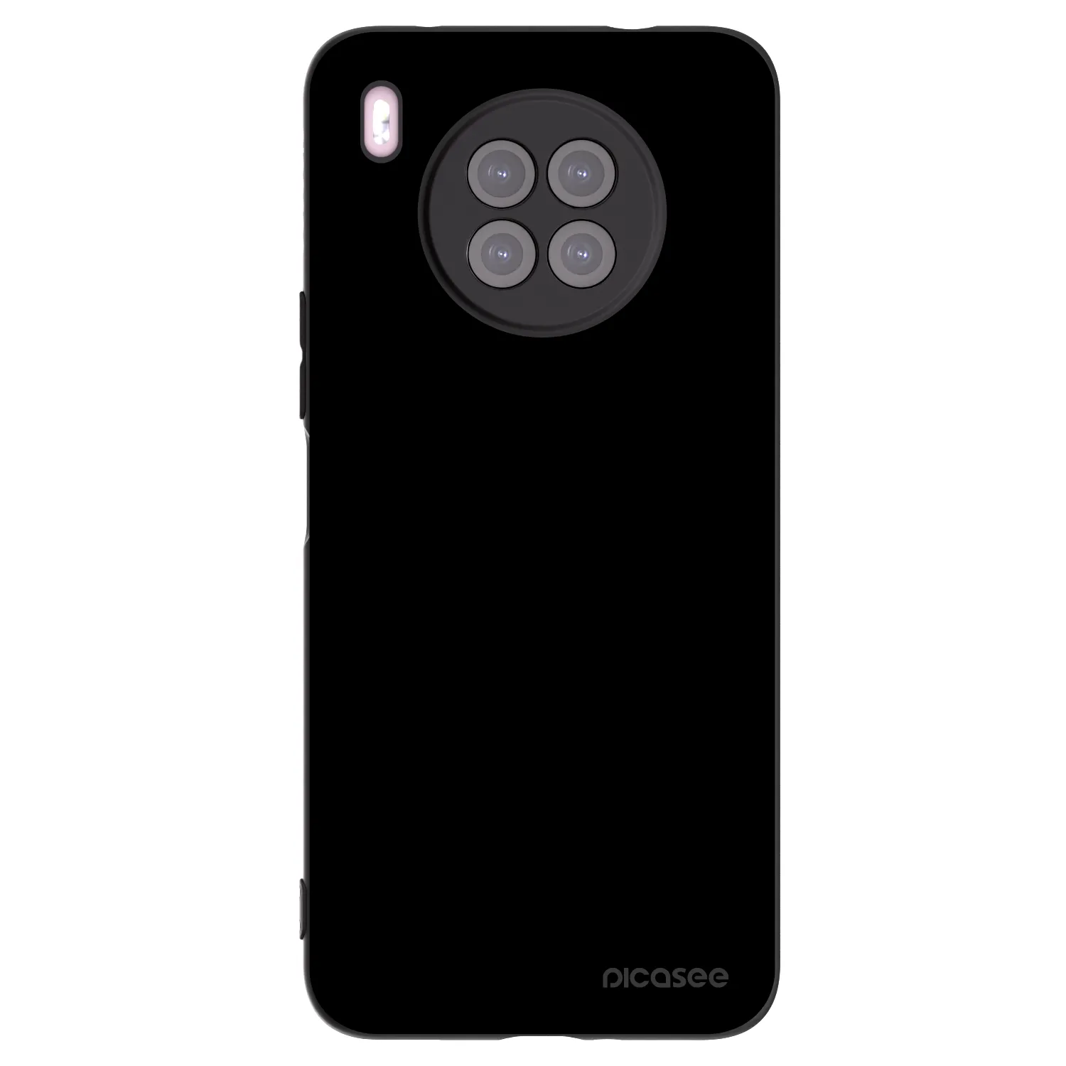 Picasee silikonski črni ovitek za Huawei Nova 8i - Black Bliss