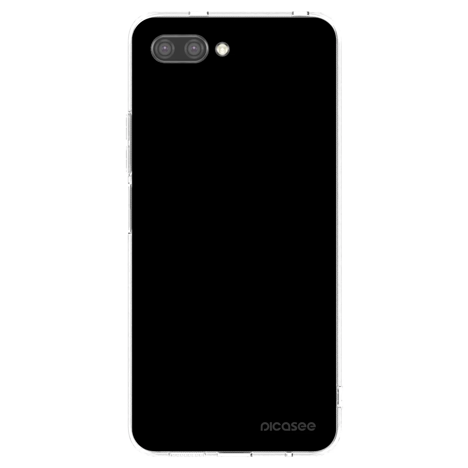 Picasee silikonski prozorni ovitek za Honor 10 - Black Bliss