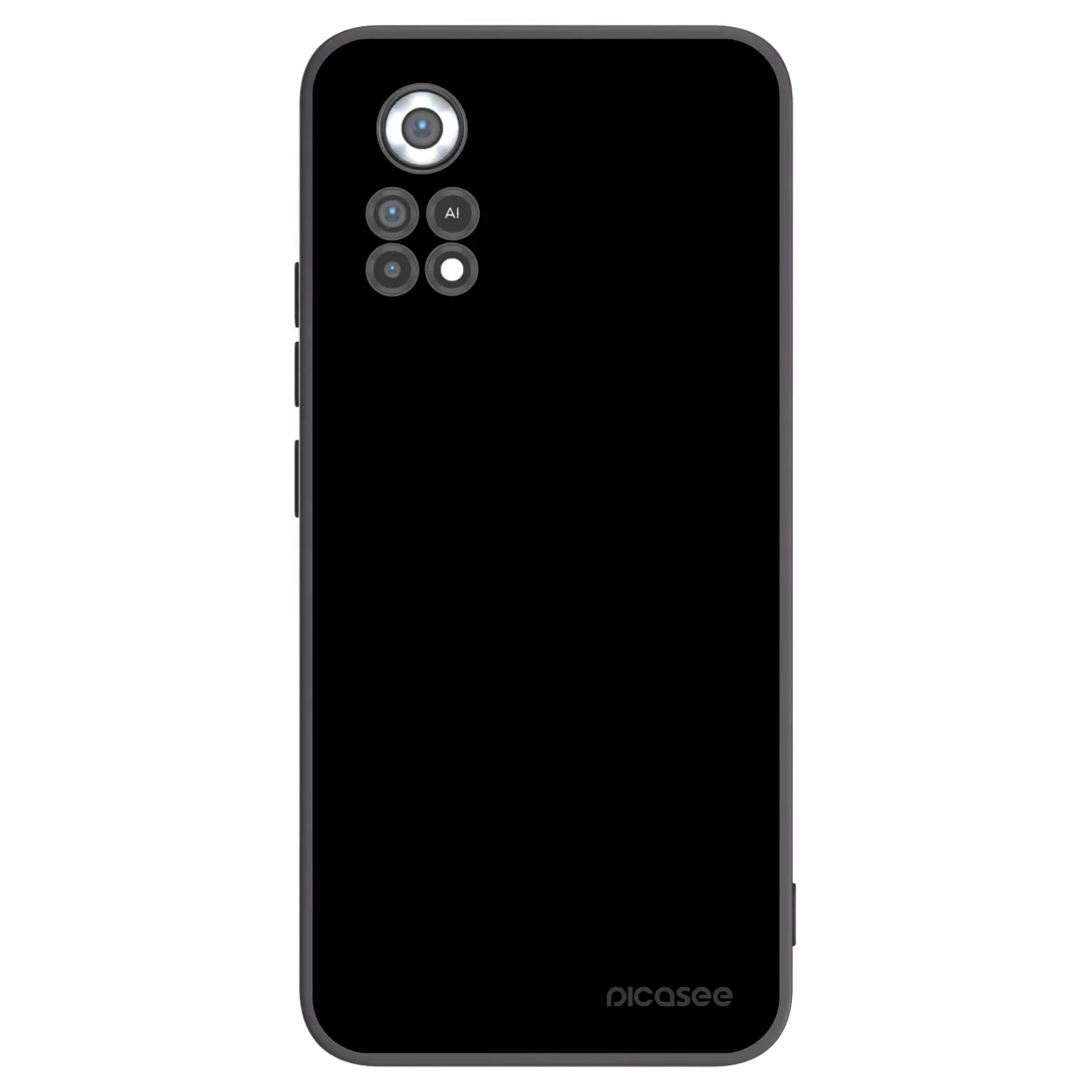 Picasee silikonski črni ovitek za Xiaomi Poco X4 Pro 5G - Black Bliss