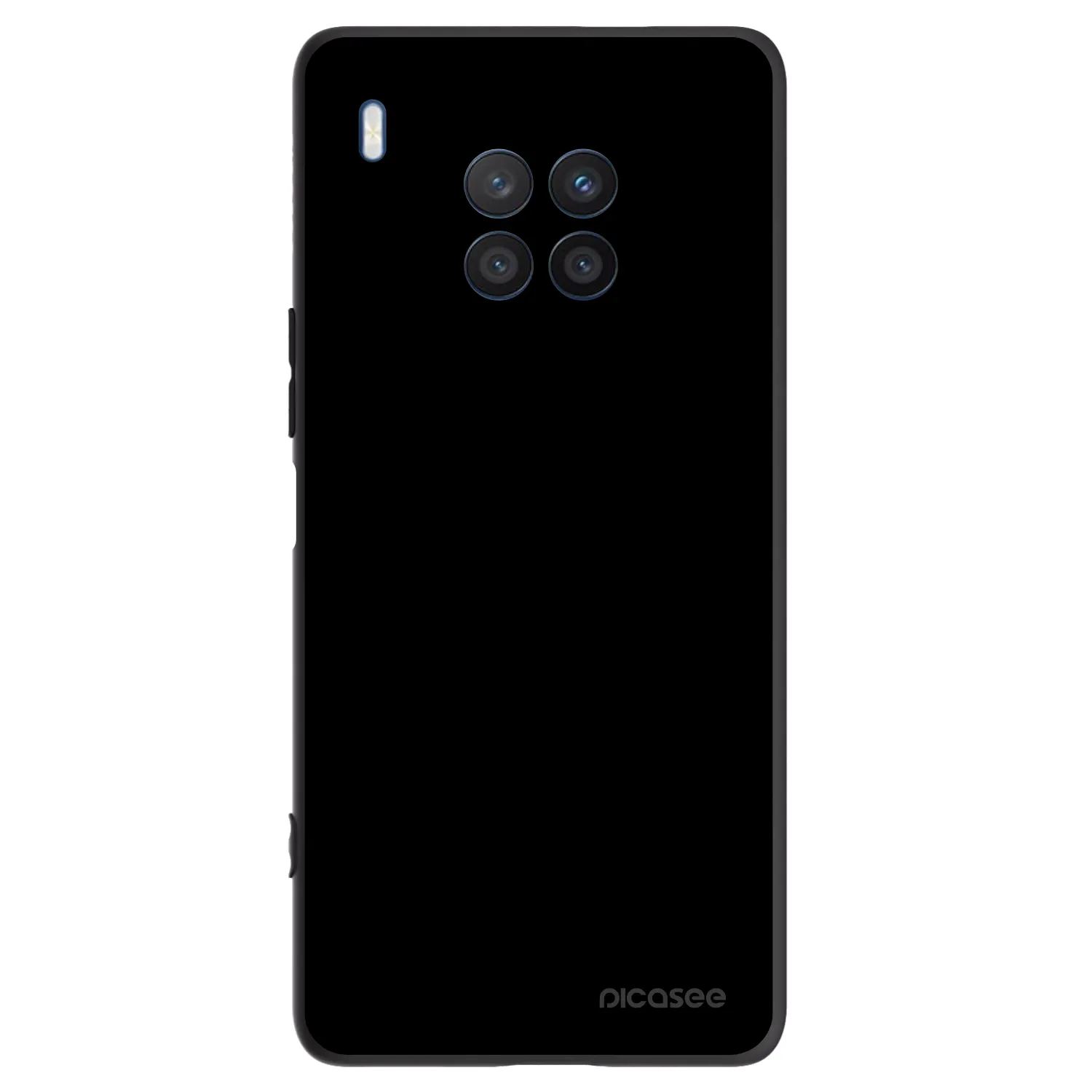 Picasee silikonski črni ovitek za Honor 50 Lite - Black Bliss