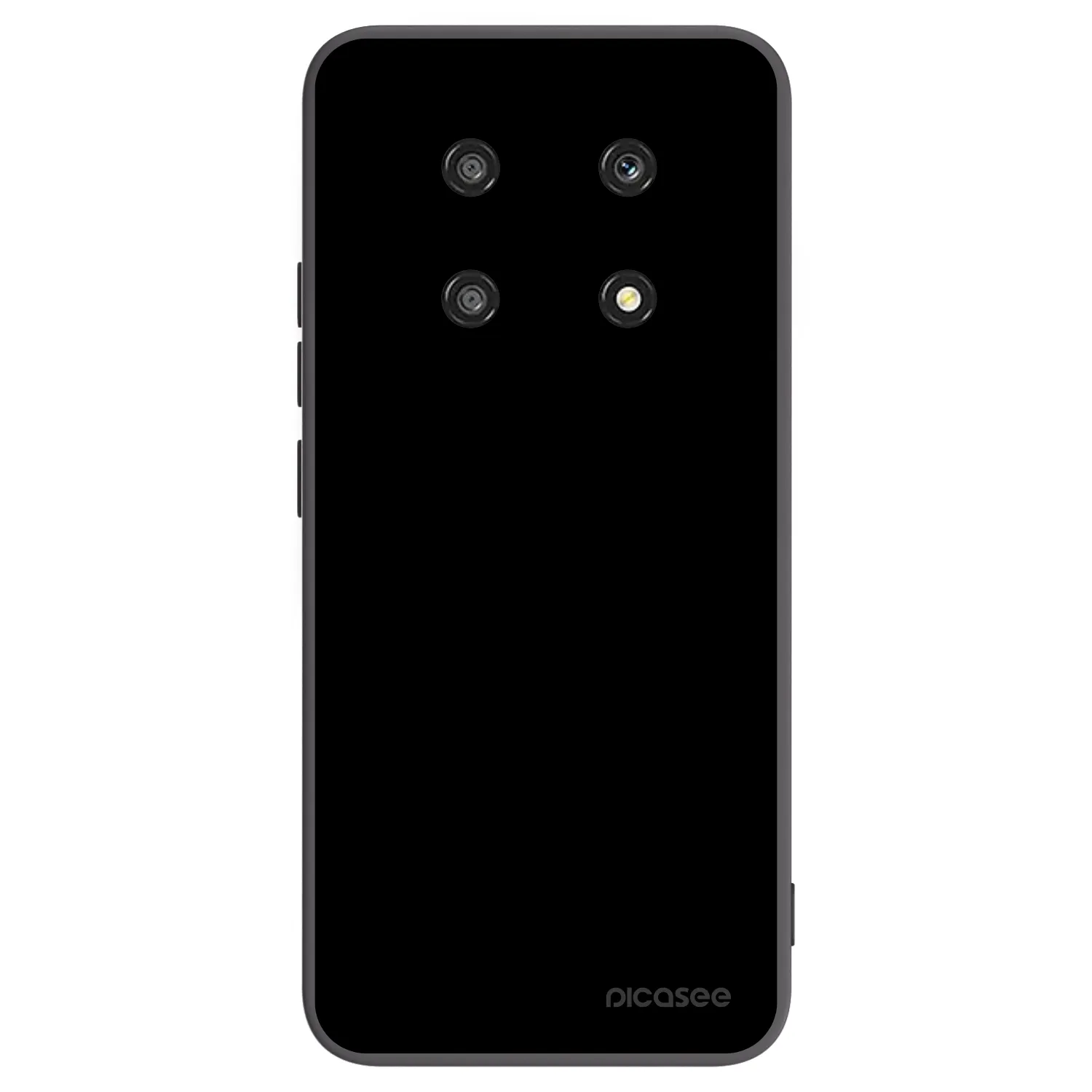 Picasee silikonski črni ovitek za Honor Magic4 Lite 5G - Black Bliss
