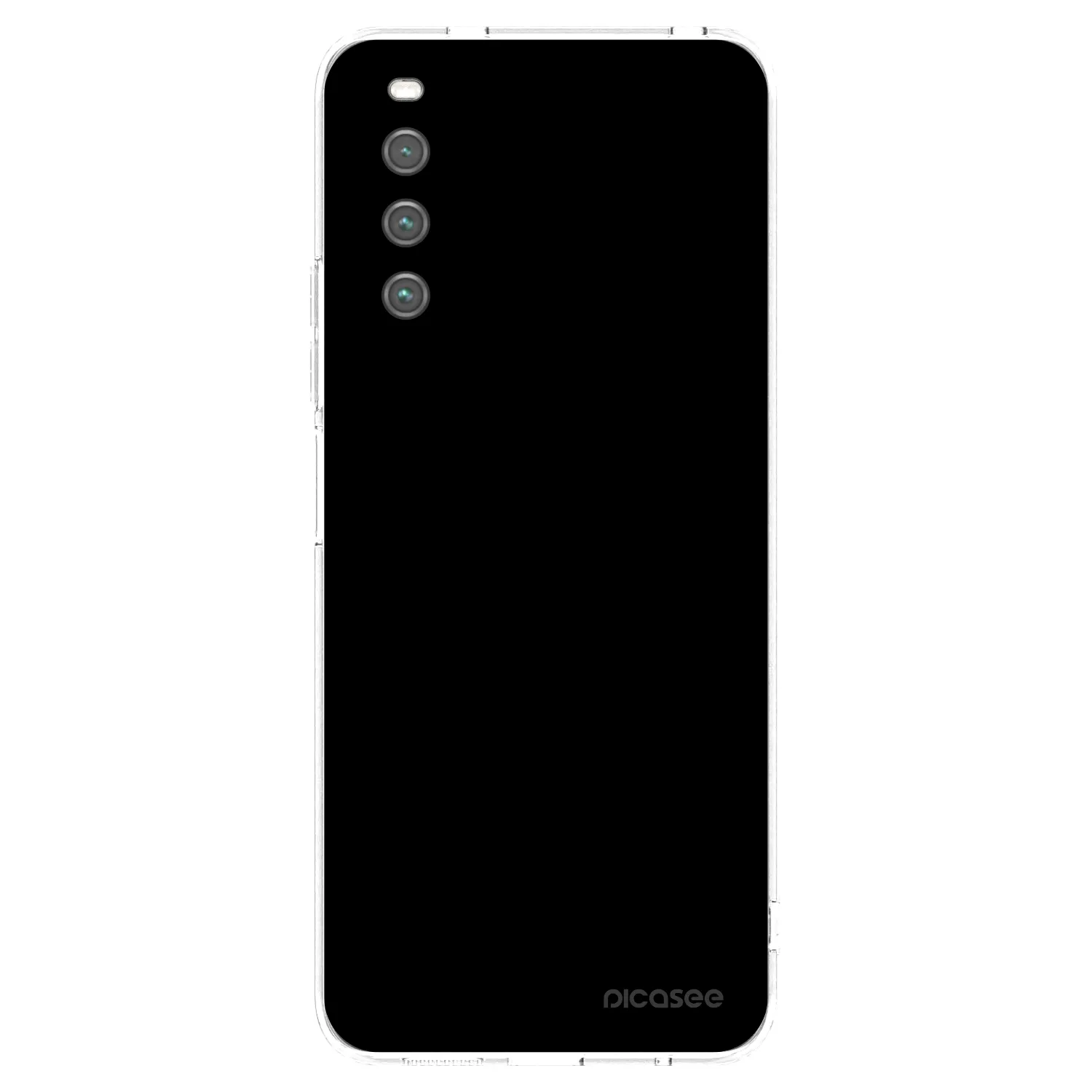 Picasee silikonski prozorni ovitek za Sony Xperia 10 IV 5G - Black Bliss