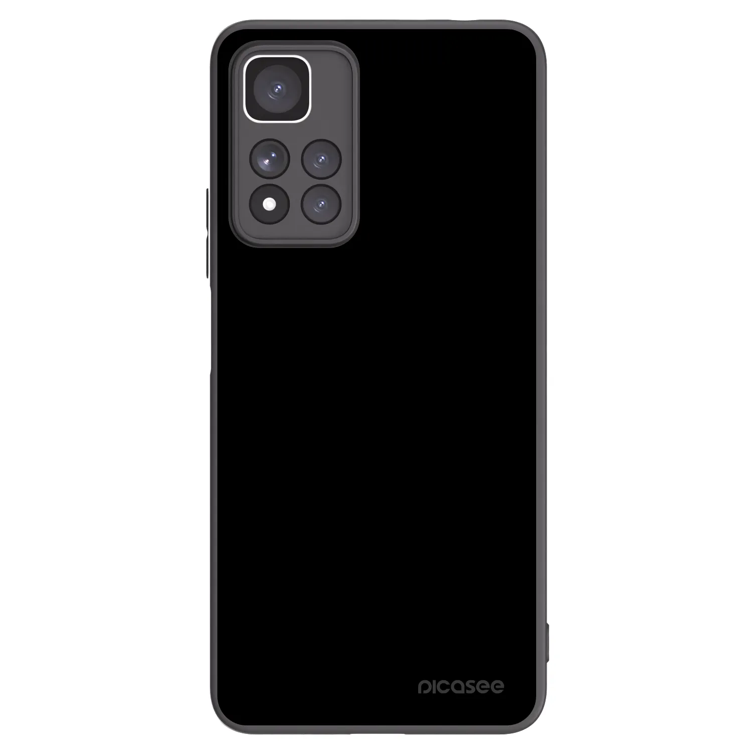 Picasee silikonski črni ovitek za Xiaomi Redmi Note 11 Pro+ 5G - Black Bliss