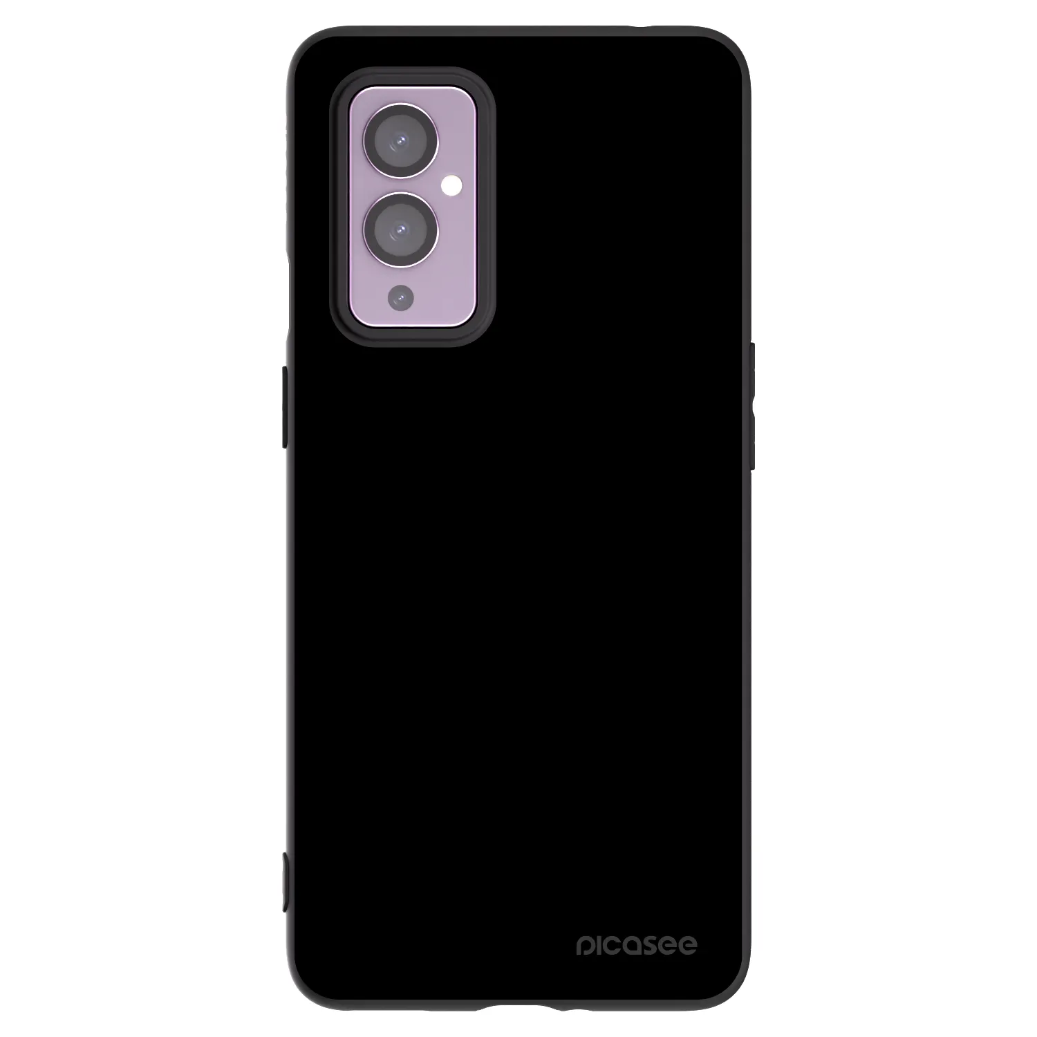 Picasee silikonski črni ovitek za OnePlus 9 - Black Bliss