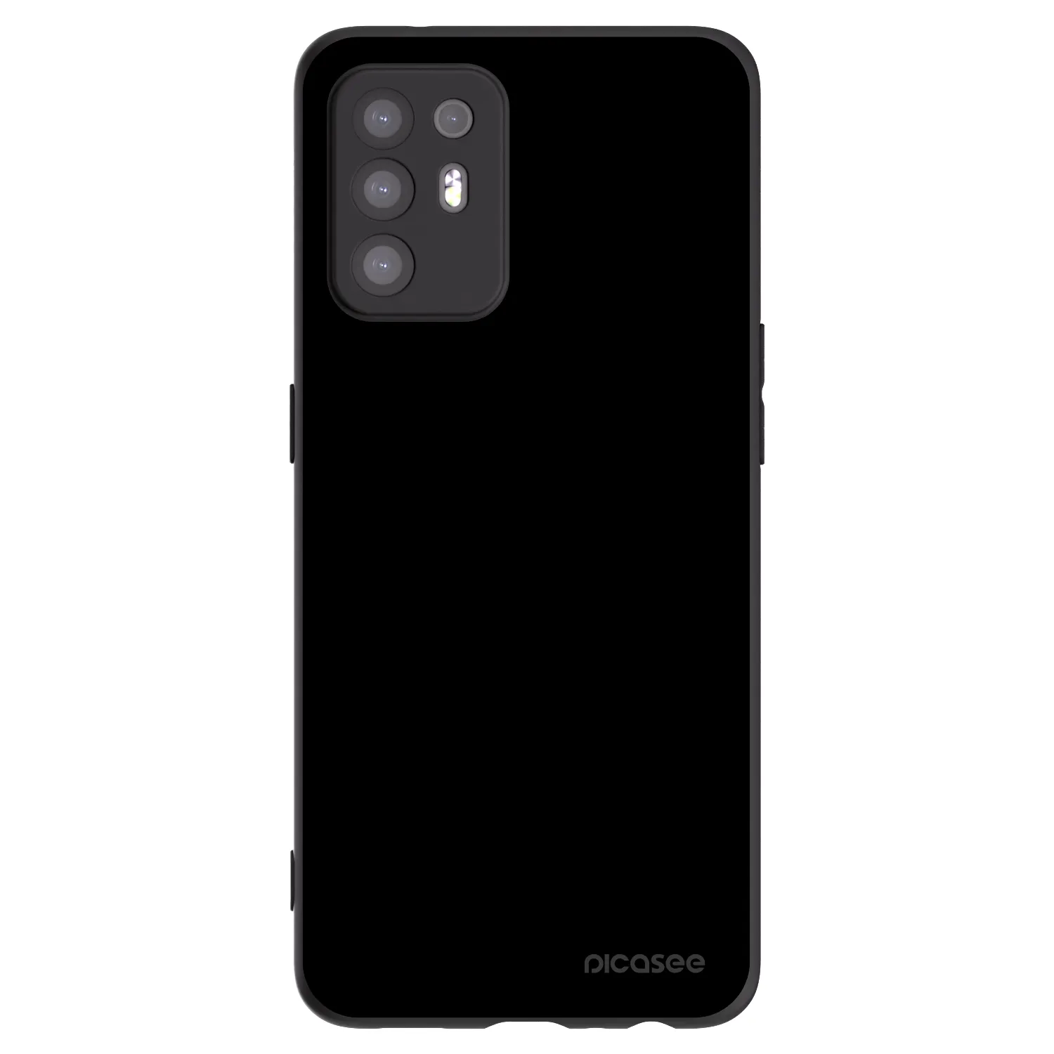 Picasee silikonski črni ovitek za OPPO A94 5G - Black Bliss