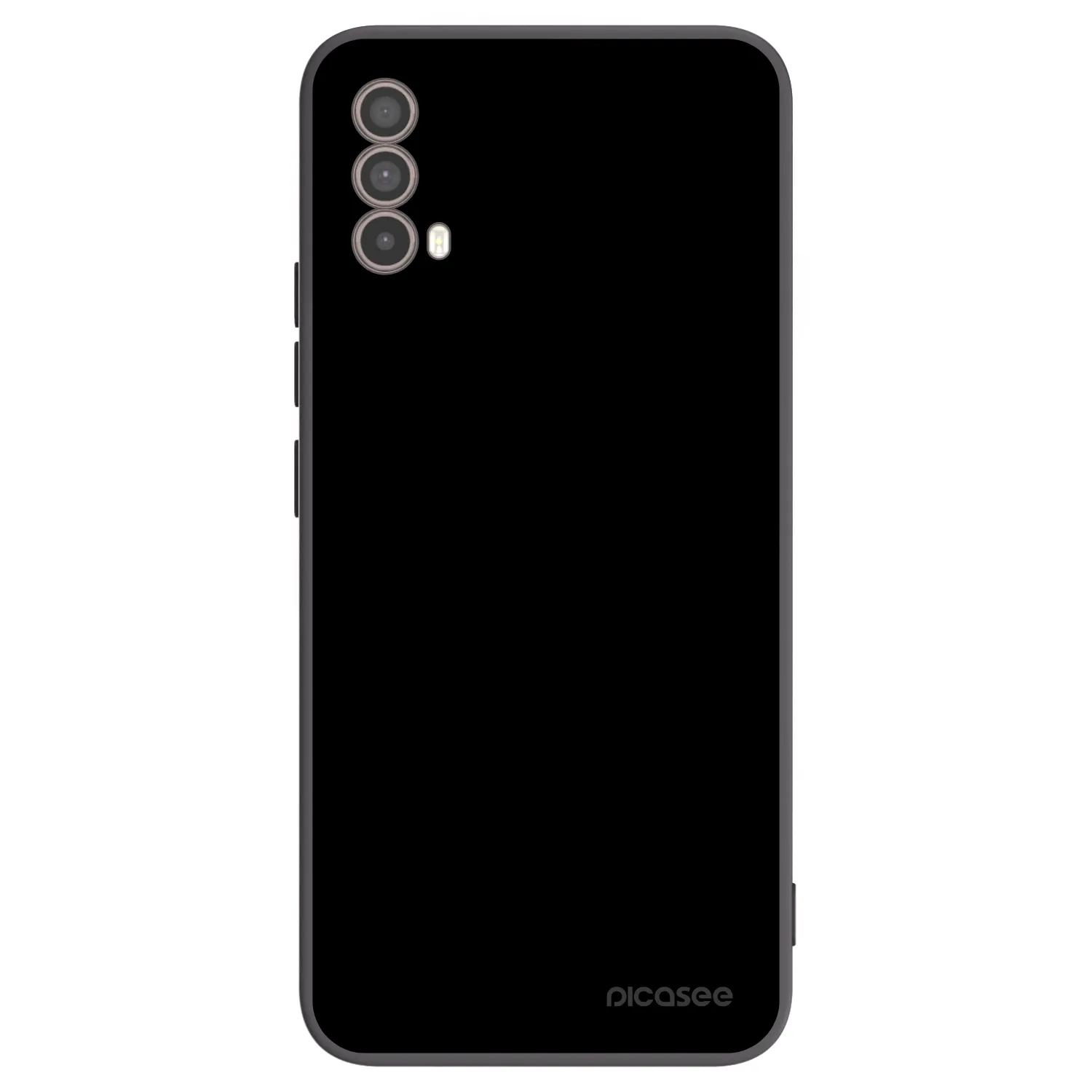 Picasee silikonski črni ovitek za Motorola Moto E40 - Black Bliss