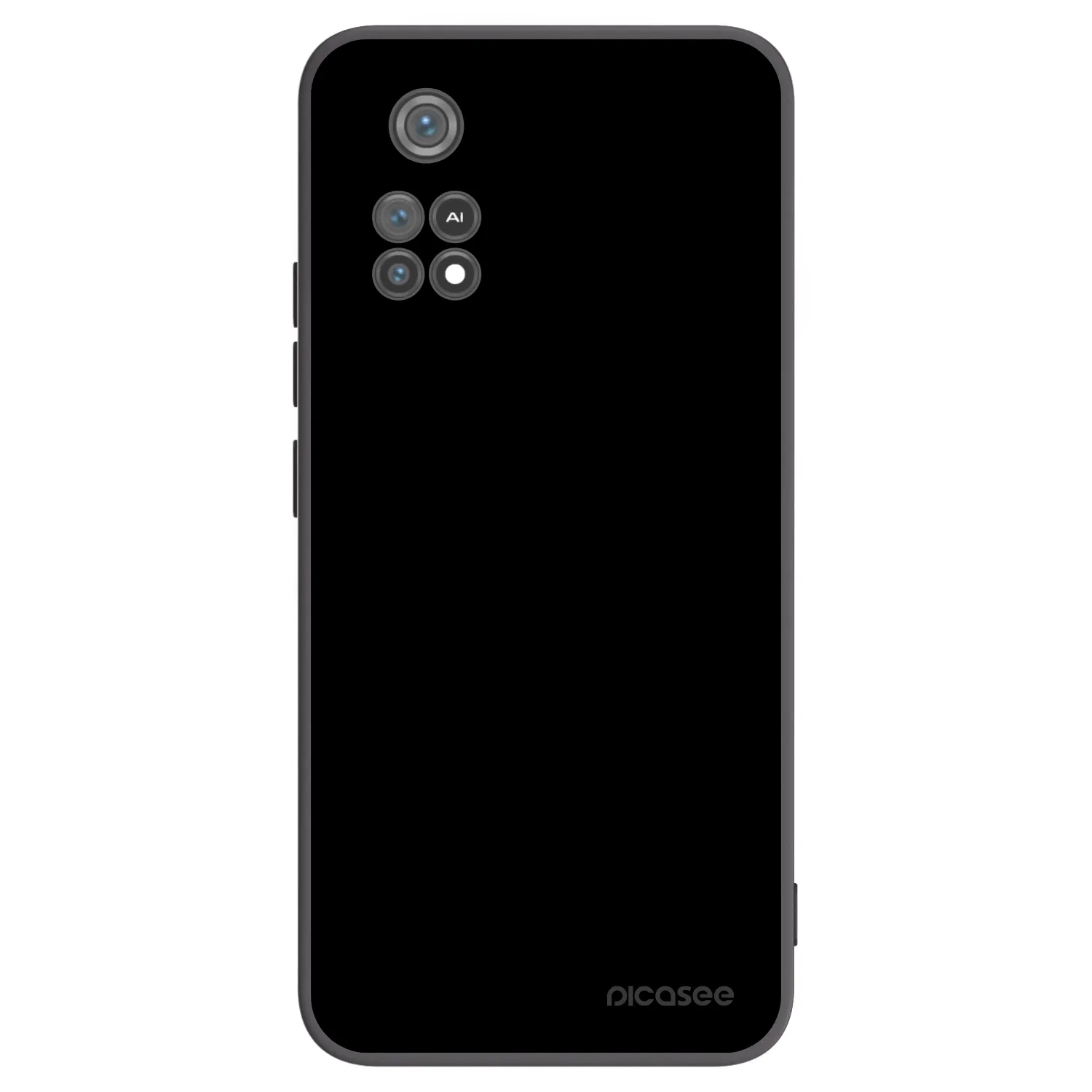 Picasee silikonski črni ovitek za Xiaomi Poco M4 Pro - Black Bliss