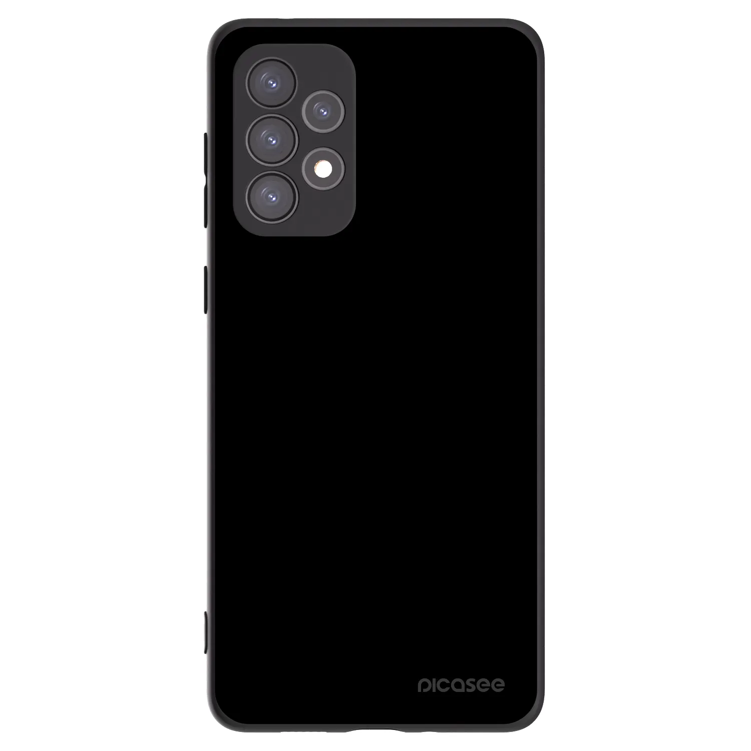 Picasee silikonski črni ovitek za Samsung Galaxy A73 5G - Black Bliss