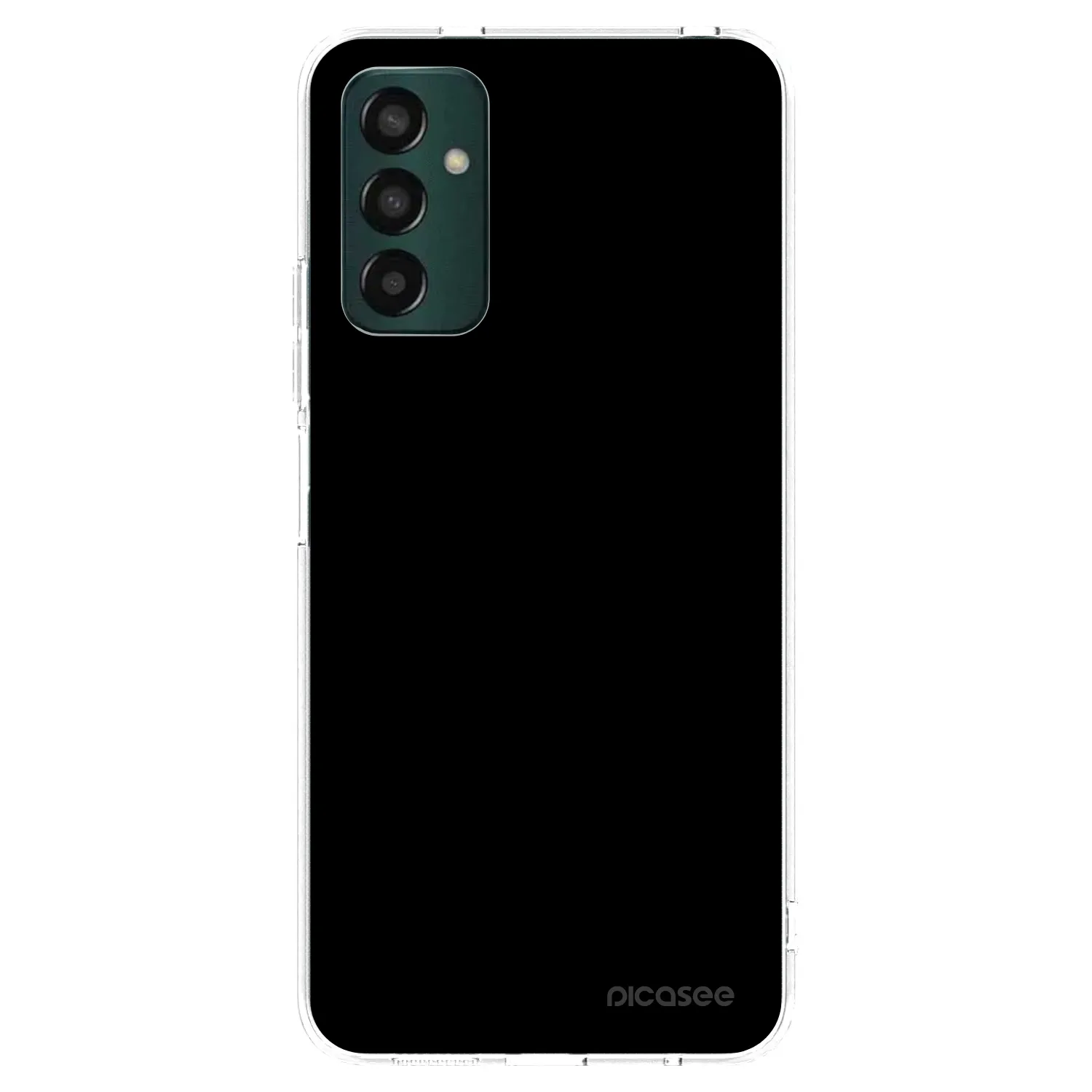 Picasee silikonski prozorni ovitek za Samsung Galaxy M23 5G - Black Bliss