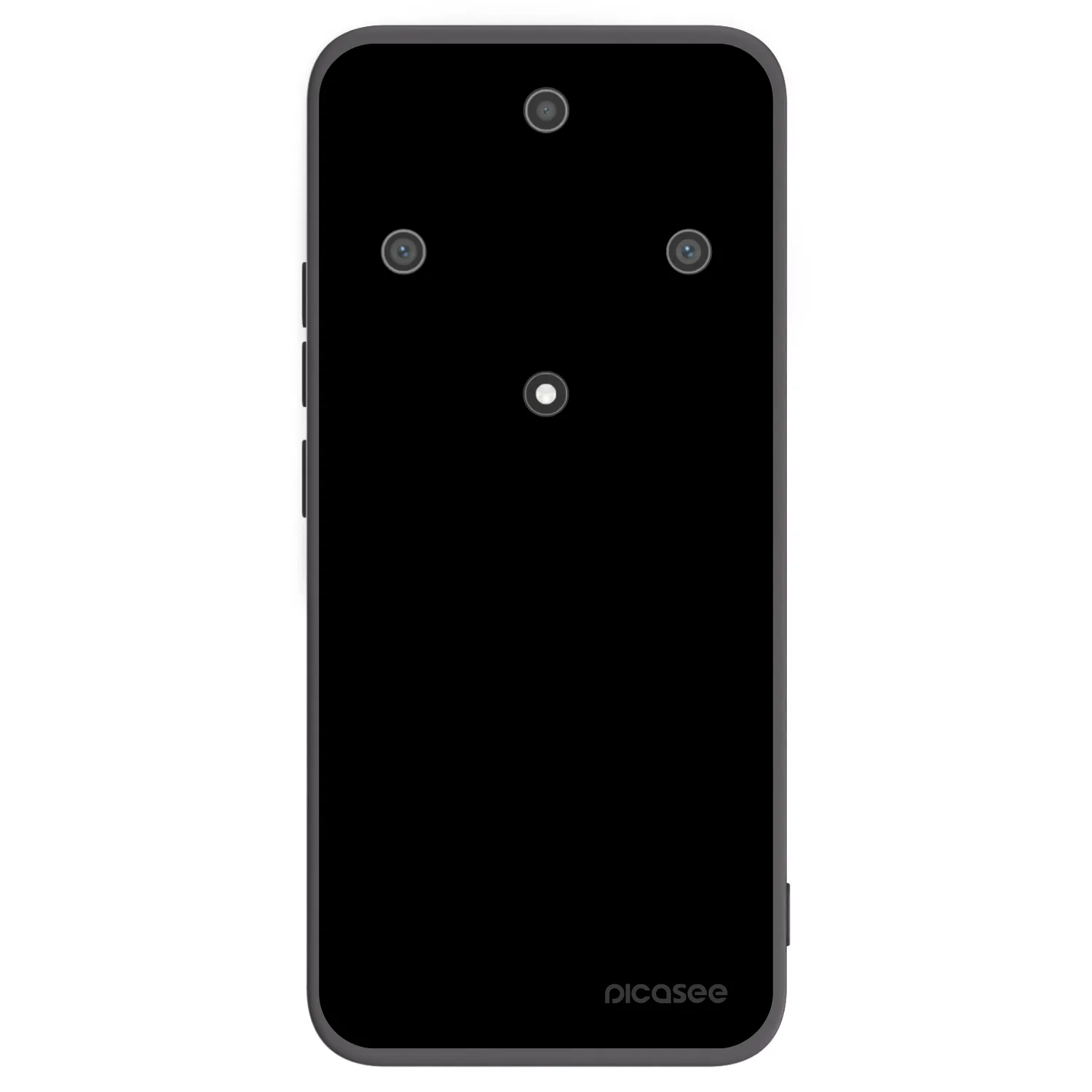 Picasee silikonski črni ovitek za Honor Magic5 Lite 5G - Black Bliss