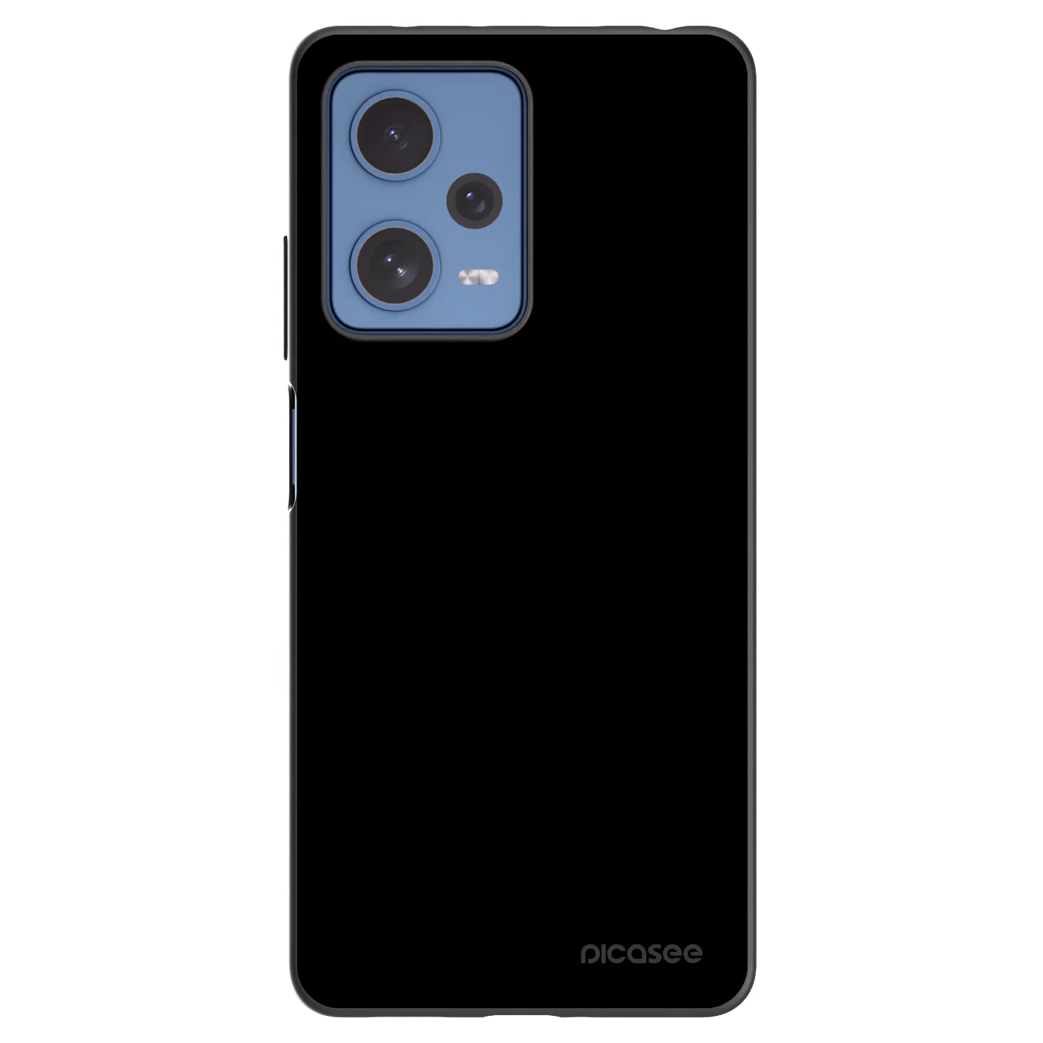 Picasee silikonski črni ovitek za Xiaomi Redmi Note 12 Pro 5G - Black Bliss