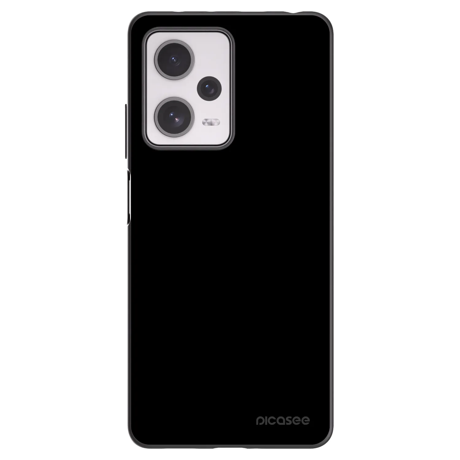 Picasee silikonski črni ovitek za Xiaomi Redmi Note 12 Pro+ 5G - Black Bliss