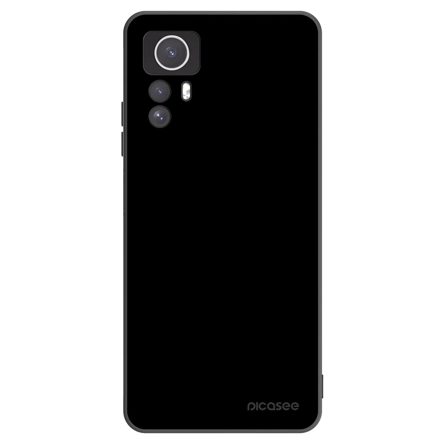 Picasee silikonski črni ovitek za Xiaomi Redmi Note 12S - Black Bliss