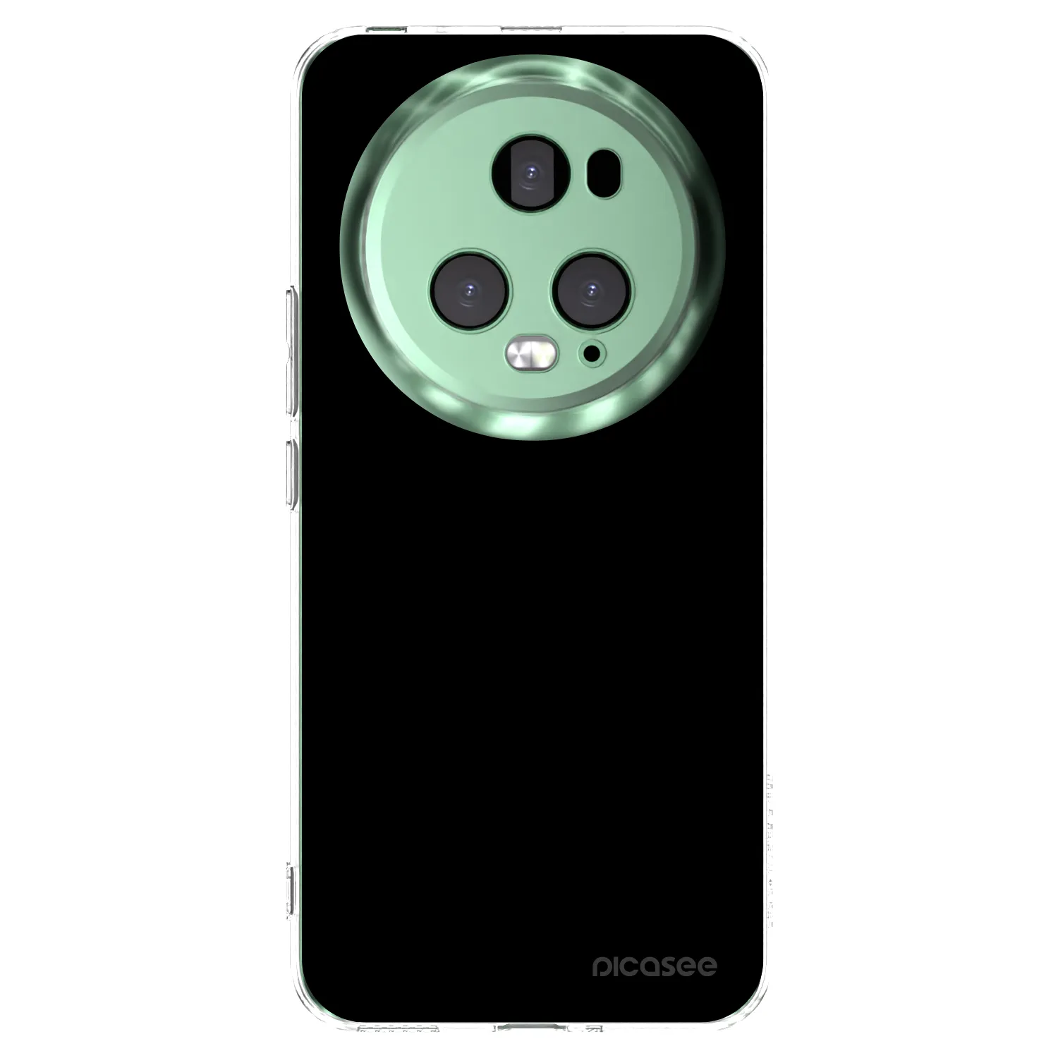 Picasee silikonski prozorni ovitek za Honor Magic5 Pro - Black Bliss