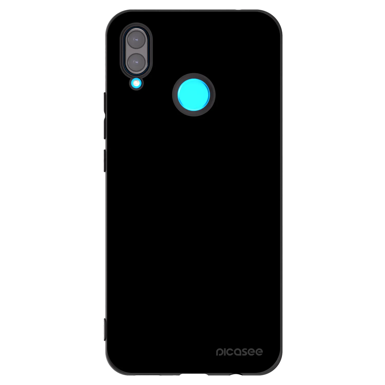 Picasee silikonski črni ovitek za Huawei Nova 3 - Black Bliss