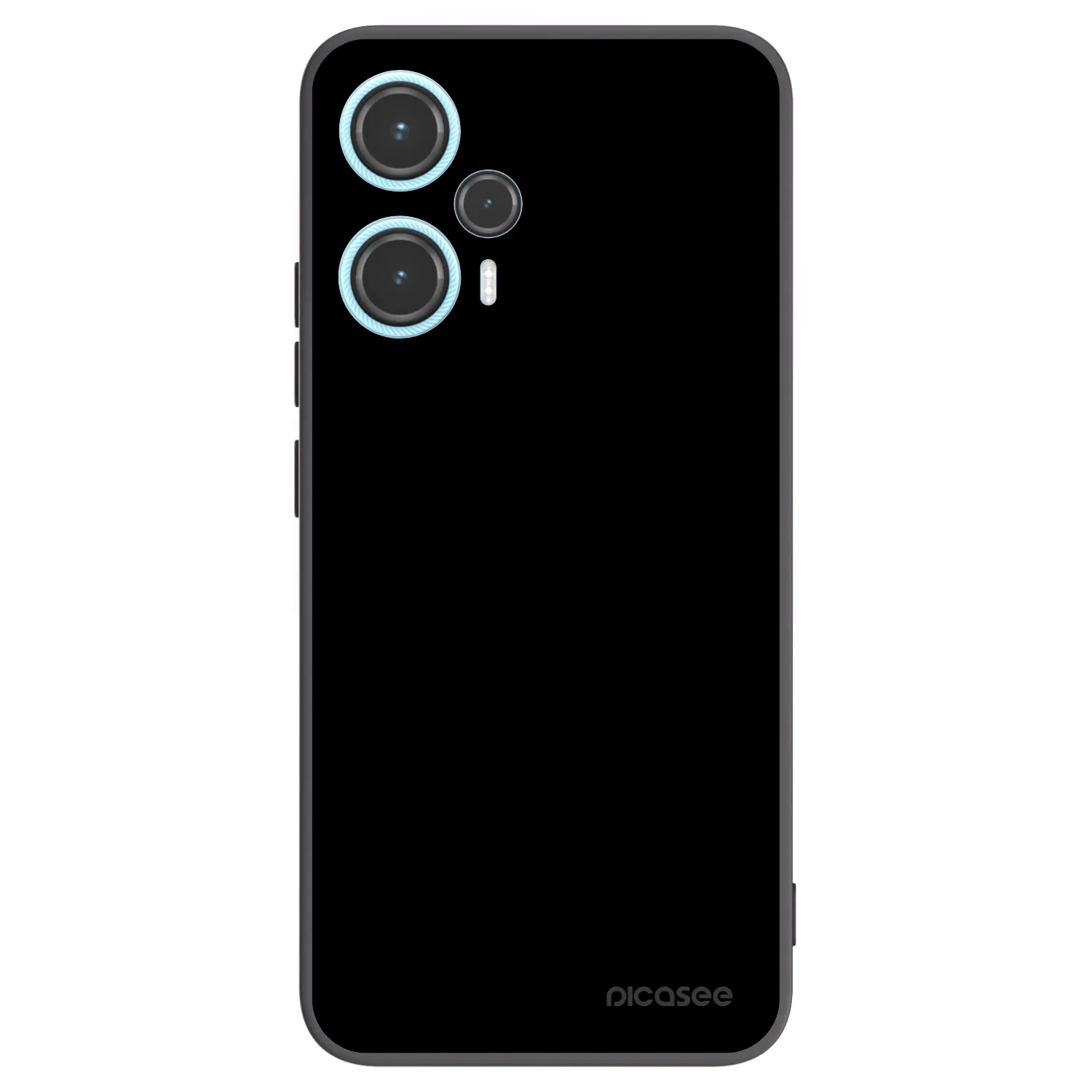 Picasee silikonski črni ovitek za Xiaomi Poco F5 - Black Bliss