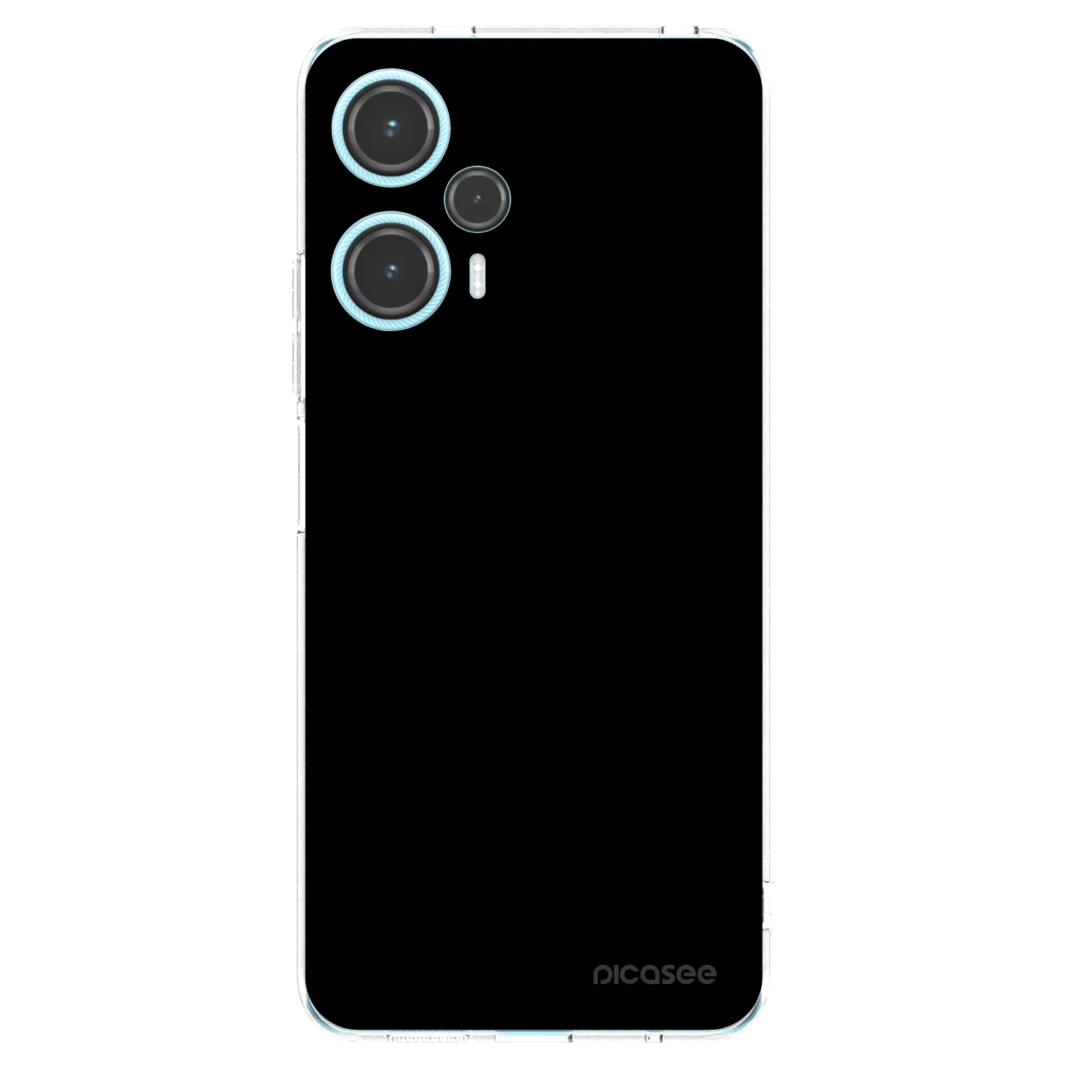 Picasee silikonski prozorni ovitek za Xiaomi Poco F5 - Black Bliss