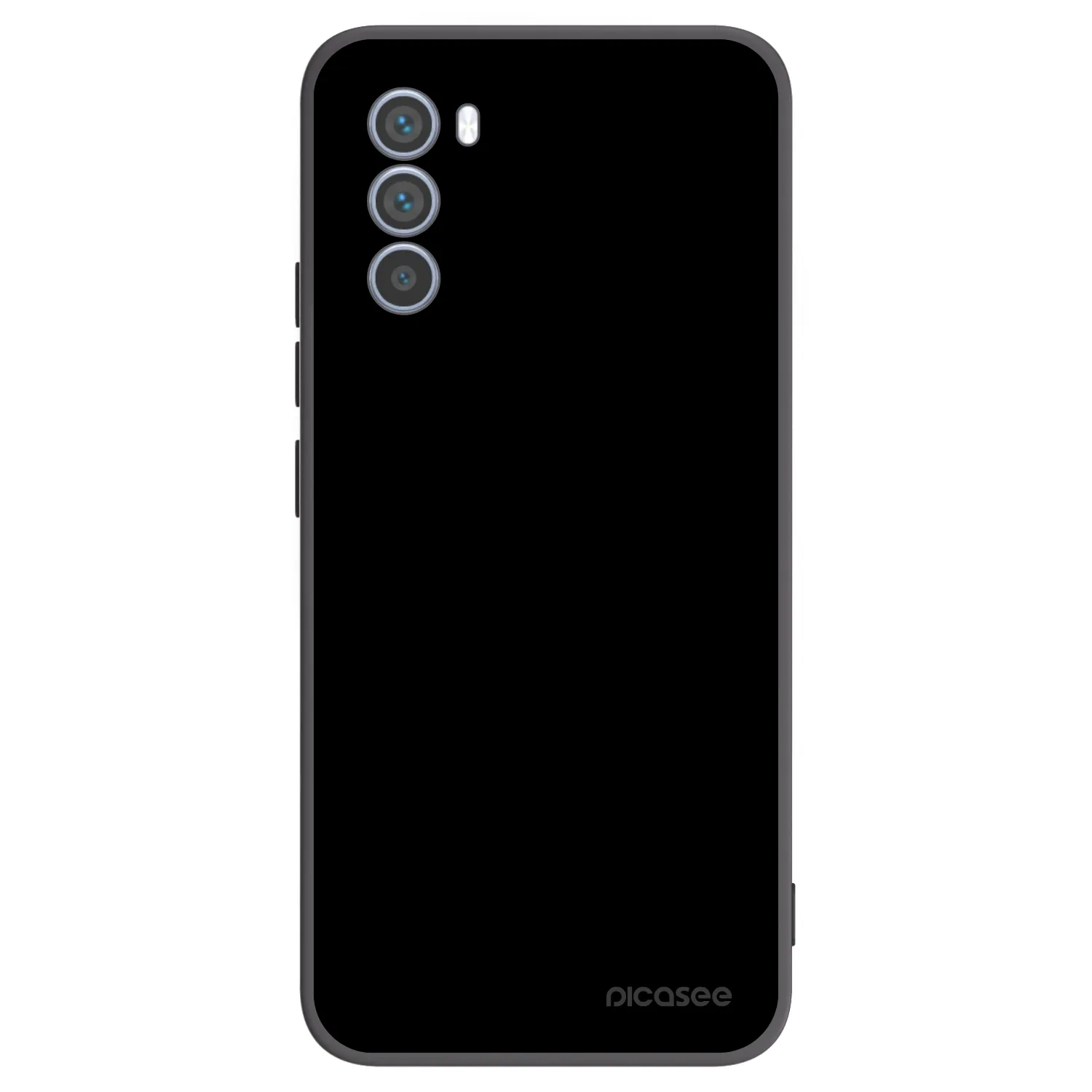 Picasee silikonski črni ovitek za Motorola Moto G62 - Black Bliss