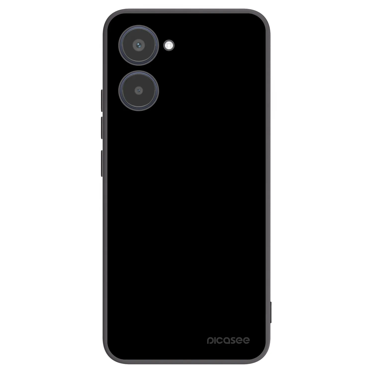 Picasee silikonski črni ovitek za Realme 10 4G - Black Bliss