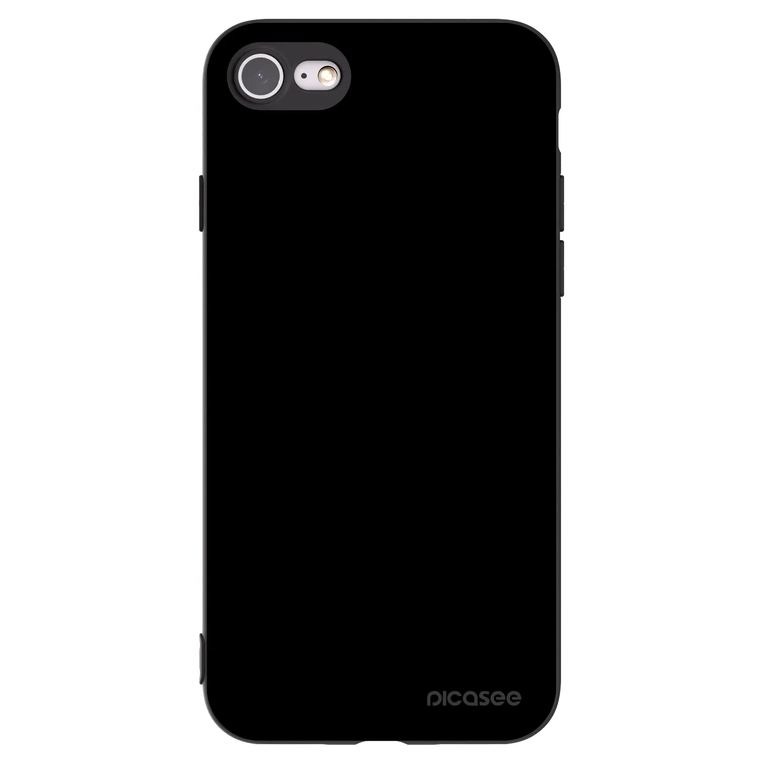 Picasee silikonski črni ovitek za Apple iPhone 7 - Black Bliss