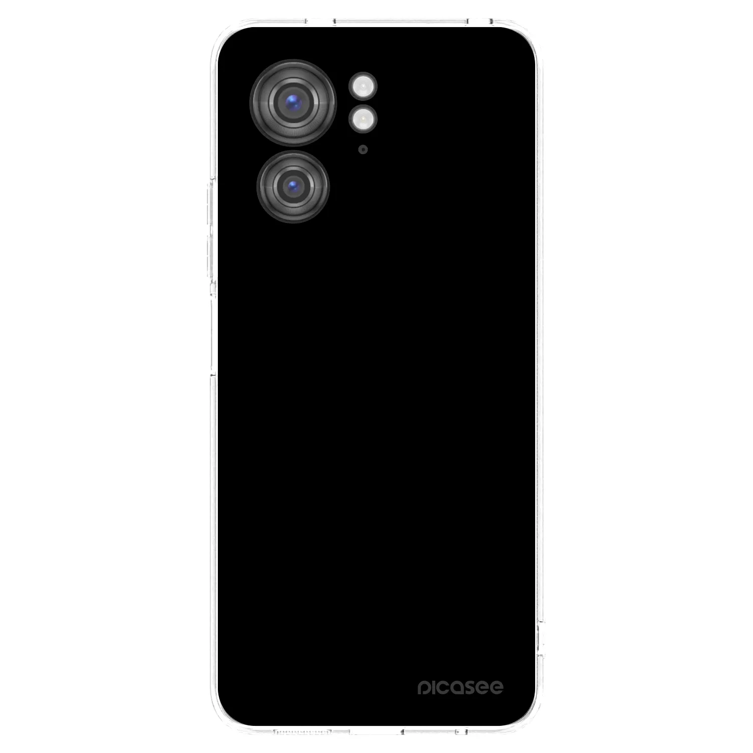Picasee silikonski prozorni ovitek za Motorola Edge 40 - Black Bliss